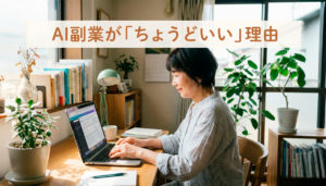 AI副業がちょうどいい理由